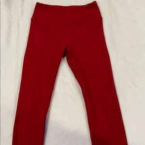 red leggings